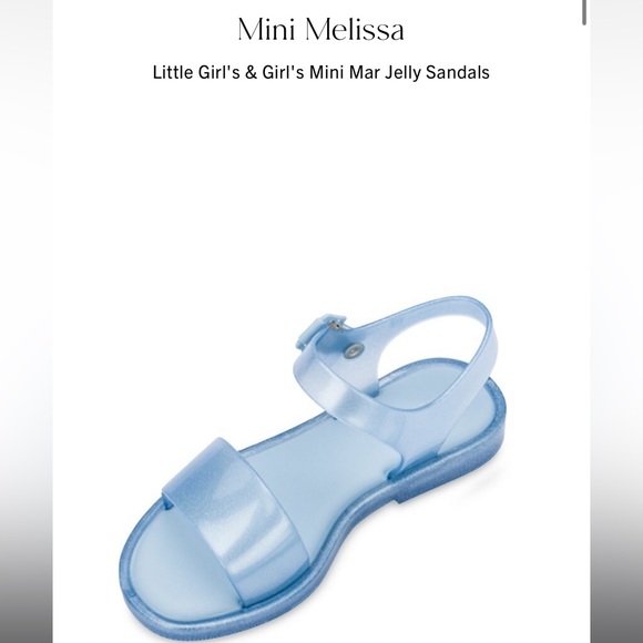 🆕 Mini Melissa little girls sz 13 sandals - Picture 5 of 11
